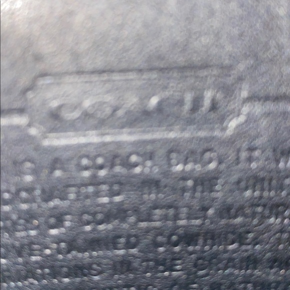 Vintage Black Leather coach bag - Picture 7 of 10